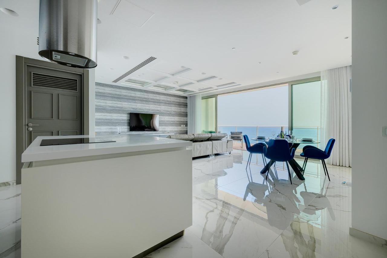 Super Luxury Apartment In Tigne Point, Amazing Sea Views 슬리에마 외부 사진