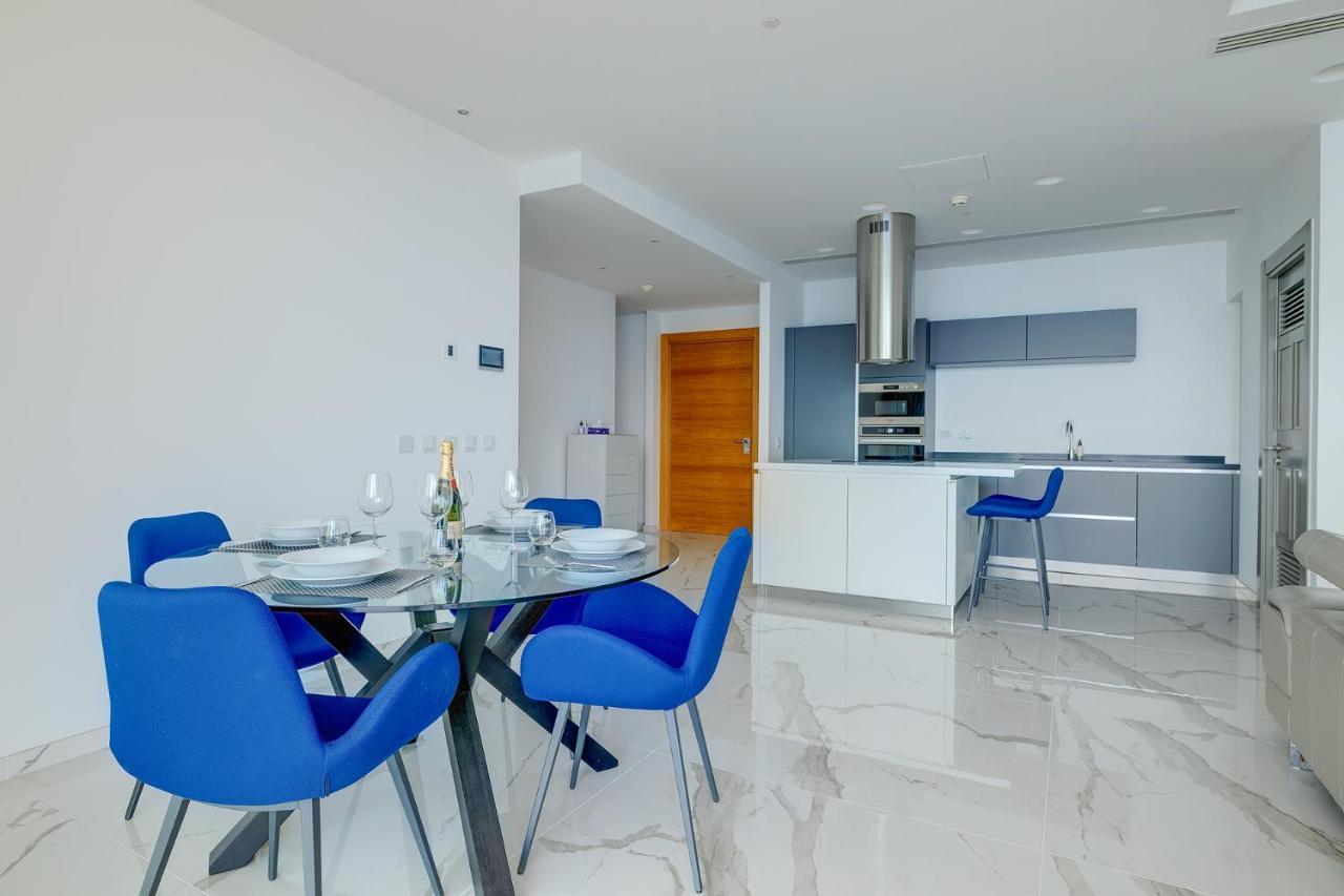 Super Luxury Apartment In Tigne Point, Amazing Sea Views 슬리에마 외부 사진