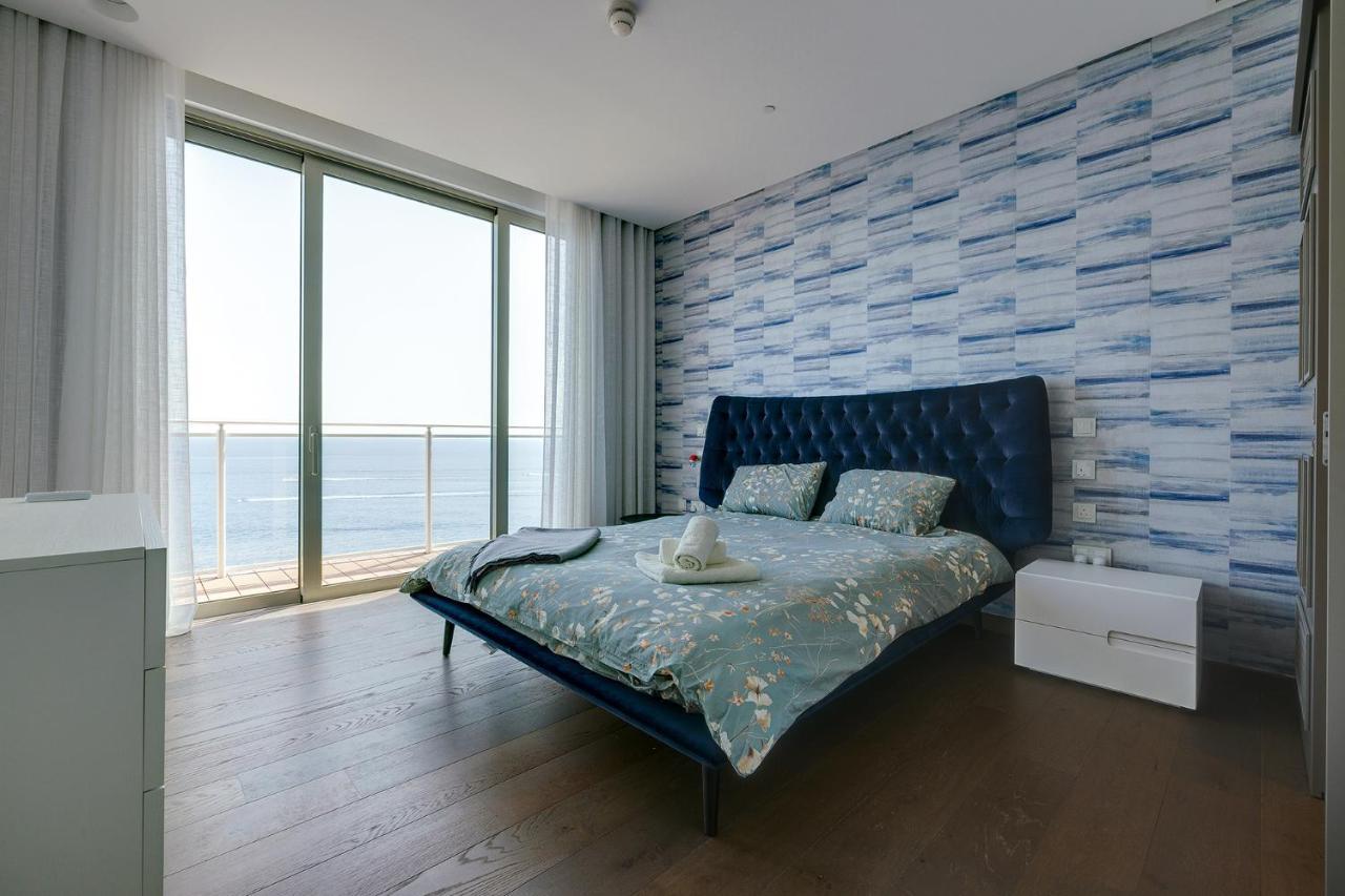 Super Luxury Apartment In Tigne Point, Amazing Sea Views 슬리에마 외부 사진
