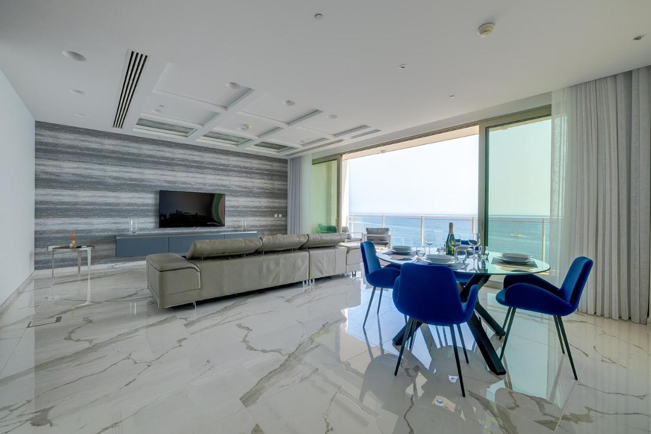 Super Luxury Apartment In Tigne Point, Amazing Sea Views 슬리에마 외부 사진