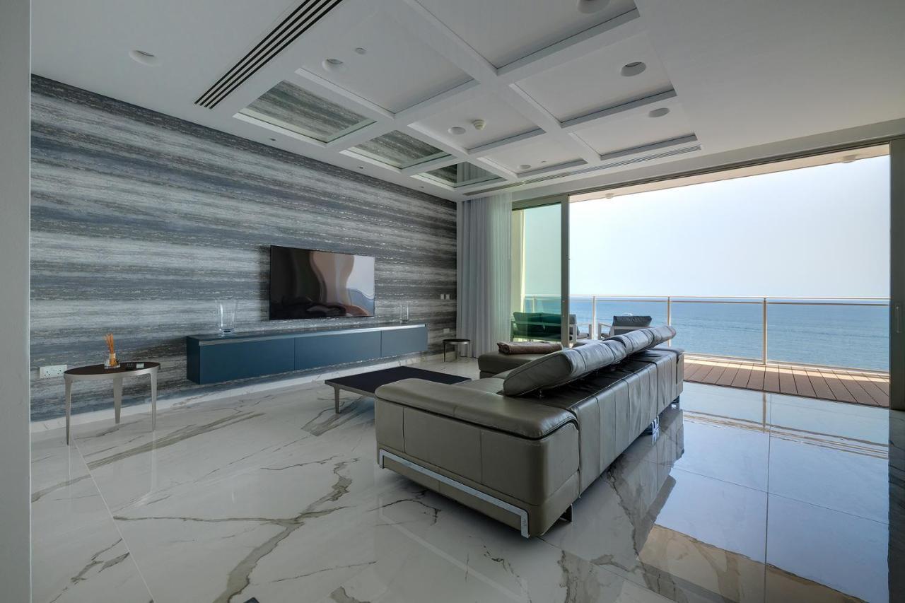 Super Luxury Apartment In Tigne Point, Amazing Sea Views 슬리에마 외부 사진