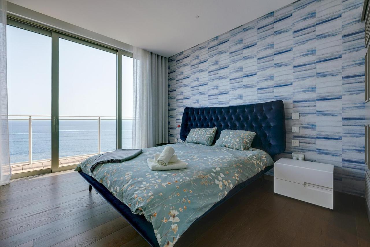 Super Luxury Apartment In Tigne Point, Amazing Sea Views 슬리에마 외부 사진