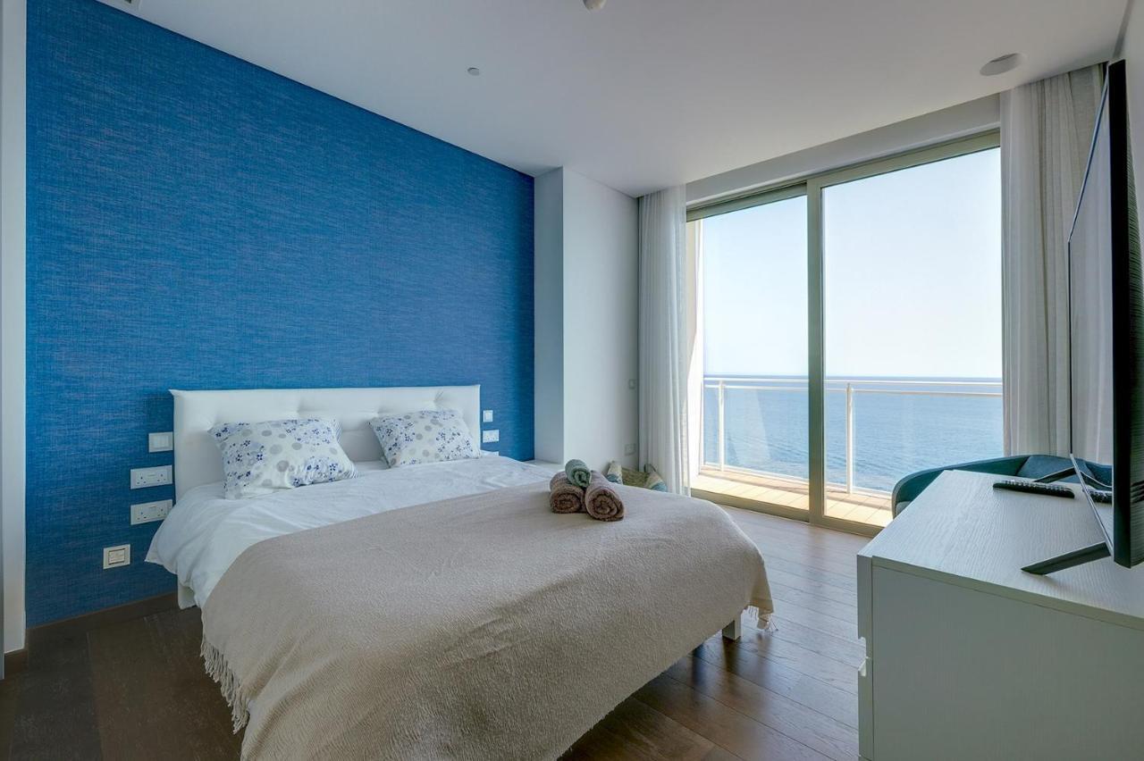 Super Luxury Apartment In Tigne Point, Amazing Sea Views 슬리에마 외부 사진