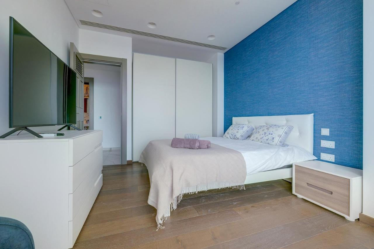 Super Luxury Apartment In Tigne Point, Amazing Sea Views 슬리에마 외부 사진