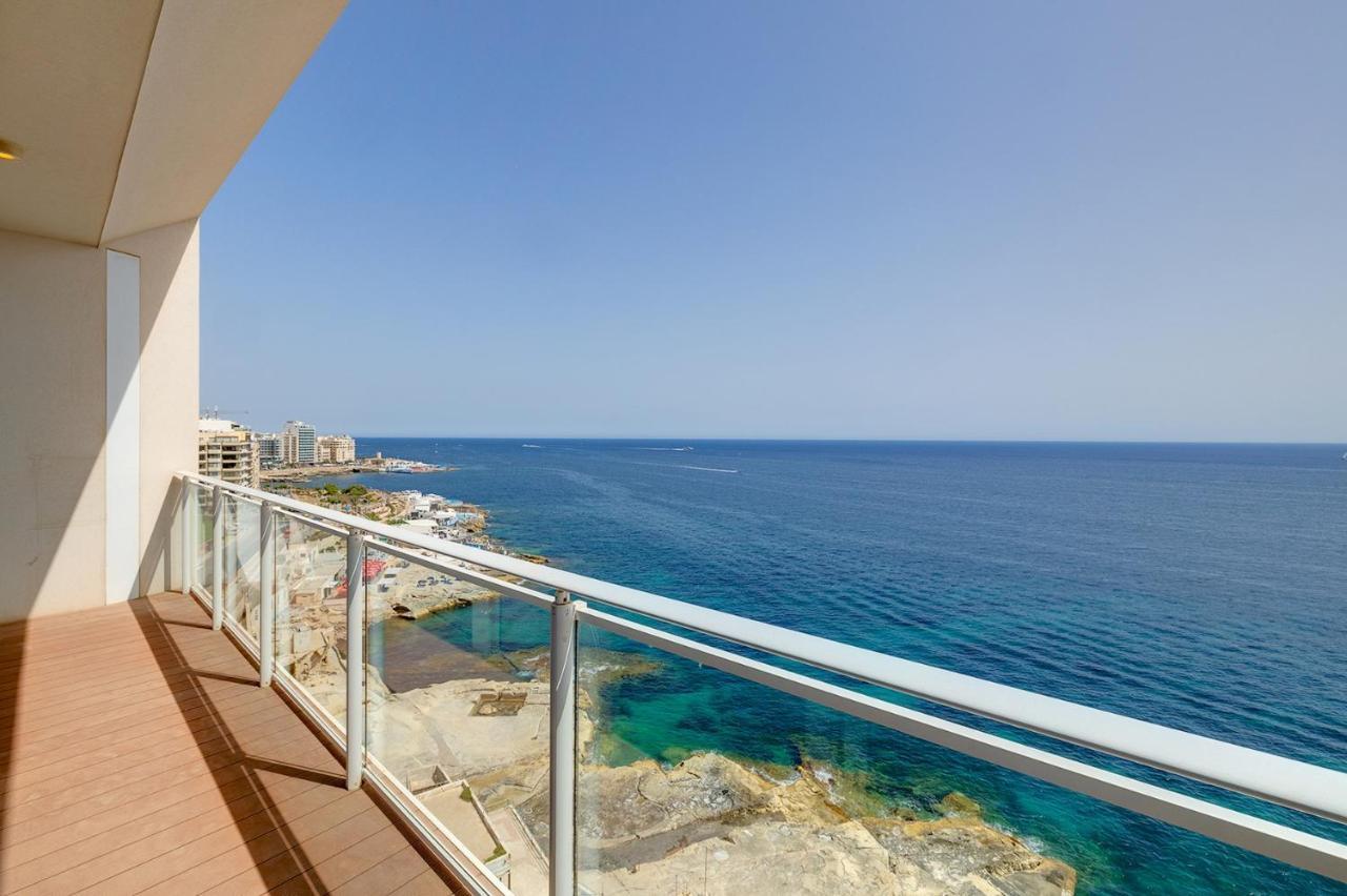 Super Luxury Apartment In Tigne Point, Amazing Sea Views 슬리에마 외부 사진