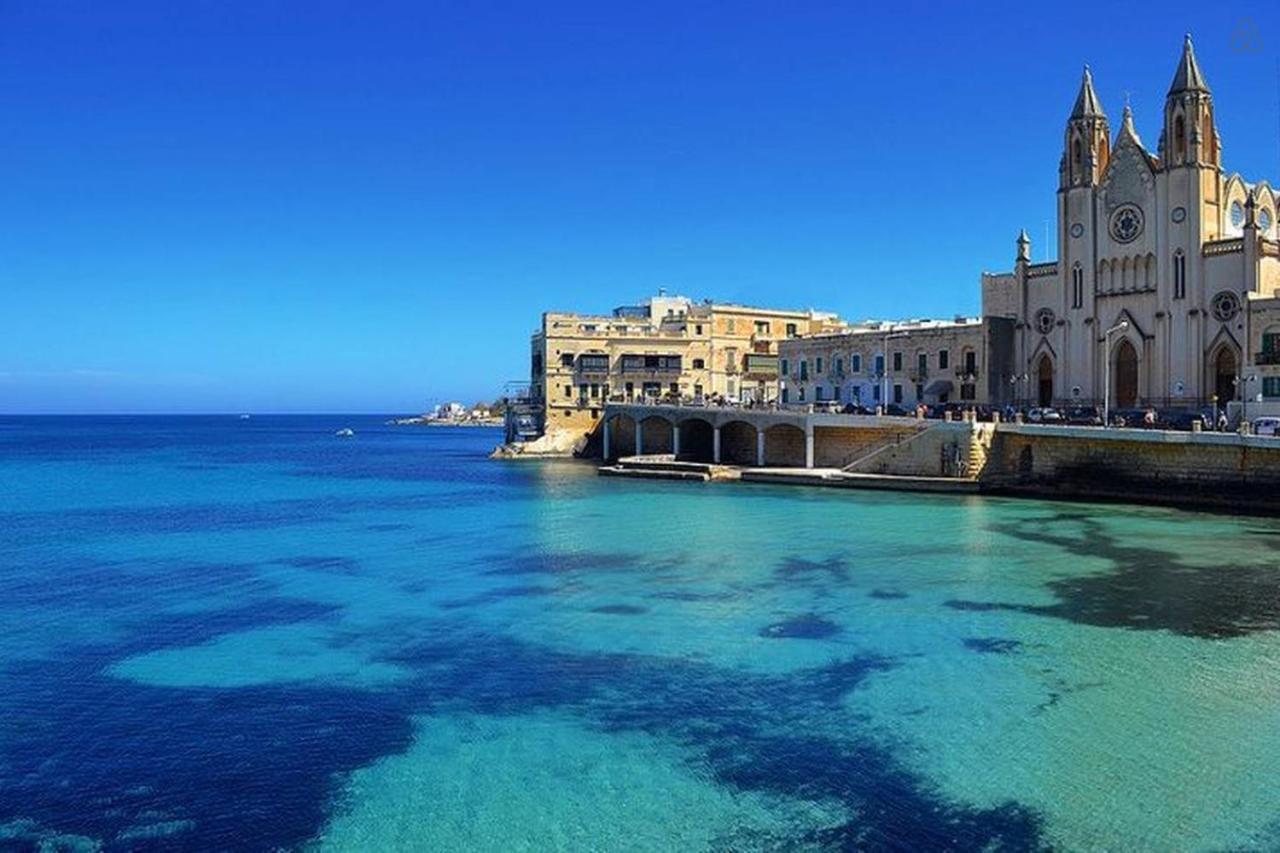 Super Luxury Apartment In Tigne Point, Amazing Sea Views 슬리에마 외부 사진