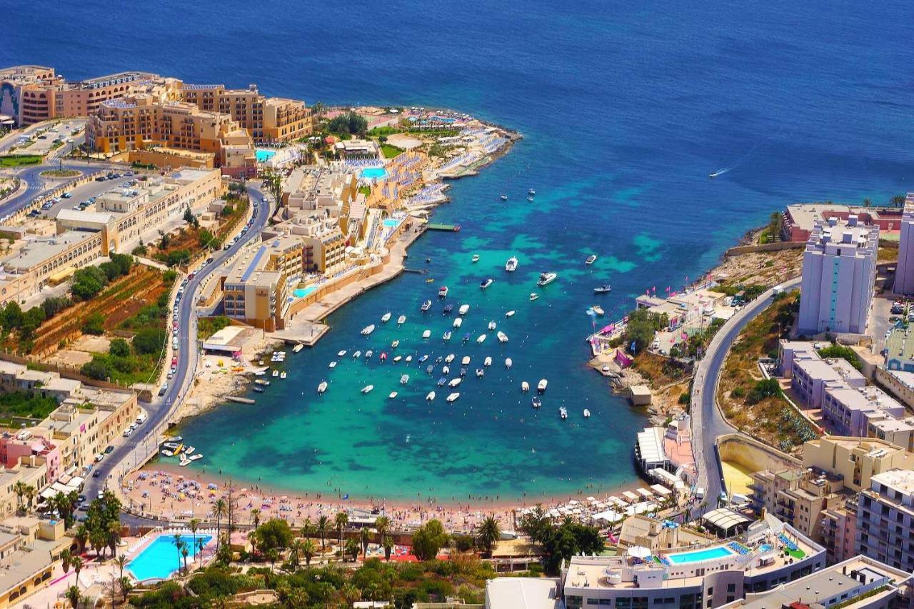Super Luxury Apartment In Tigne Point, Amazing Sea Views 슬리에마 외부 사진